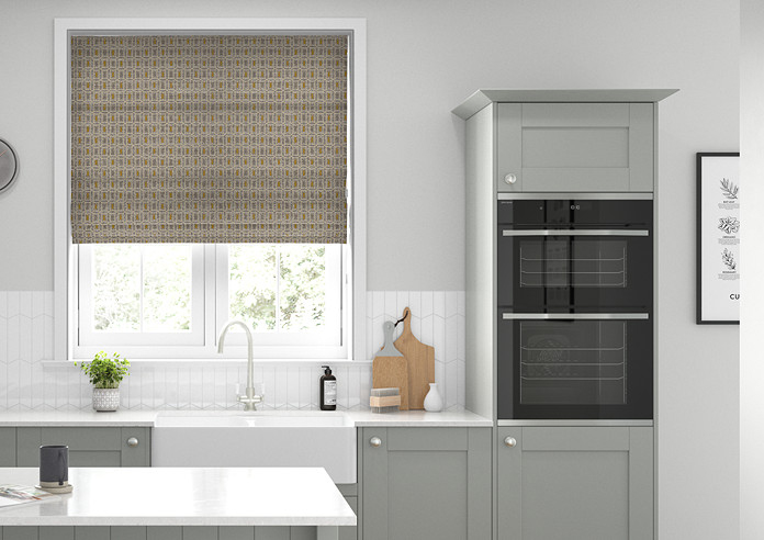 Pavillion, Grey - Roman Blind - Image 3